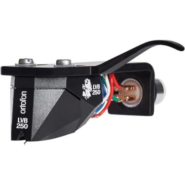 Imagem de Ortofon Captador pré-montado LVB preto 2M montado na capa preta SH-4