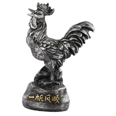 Imagem de Bothyi Estátua de do Zodíaco para Mesa, Ornamento em Resina ao Desgaste, com Significado Cultural e que Representa uma Navegação Tranquila, Preto