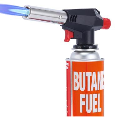 Imagem de Maçarico de sopro, tocha de butano de cozinha, tocha de cozinha profissional, chama ajustável