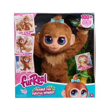 Imagem de Pelúcia Interativa Amendoim Macaca Brincalhona - Fur Real