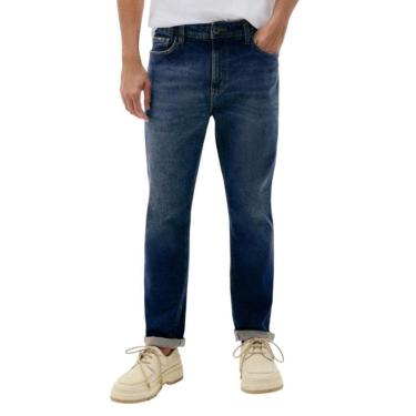 Imagem de Calça Jeans Masculina Hering Slim Azul - H1Z41ESN-Masculino