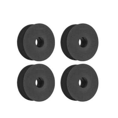 Imagem de Suporte para bobinas de filamento de impressora 3D - Suporte reutilizável para filamentos ABS, ASA, PA6-GF, ABS-GF e PAHT-CF, compatível com Bambu Lab(4pcs black)