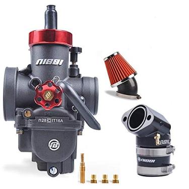 Imagem de Carburador de motocicleta NIBBI PE28 mm 150CC carburador 28 mm com jatos de carburador para Honda Yamaha Suzuki Kawasaki Motocicleta Scooter ATV Dirt Bike 150CC-250CC CG GY6 Motor