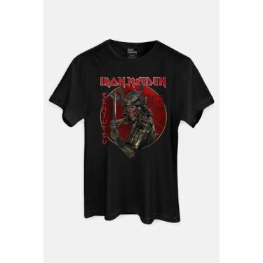 Imagem de Camiseta Iron Maiden Senjutsu - Piticas, G2, Preto, Unissex