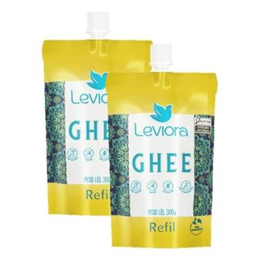Imagem de Kit 2X: Manteiga Ghee Tradicional Sem Lactose Refil Leviora 300g