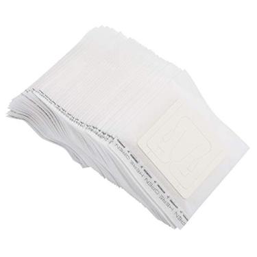 Imagem de 50 peças Conjunto de Sacos Gotejamento Descártáveis Ferramenta Preparo Café e Chá com Copo Suspenso Têxtil Não Tecido para Sabor Higiene Compacta Fáci