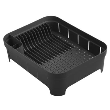 Imagem de Escorredor De Louças Pratos Talheres e Copos Ou - Linha Trium (PRETO)