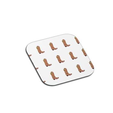Imagem de Porta Copos Personalizados Botas de Cowboy com Ilustração Tema Oeste Selvagem - Tamanho 10x10 cm