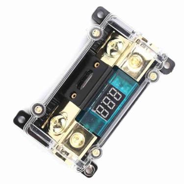 Imagem de Generic Suporte de Fusíveis de Energia de áudio, Caixa de Bloco de Distribuição Estéreo Durável para Instalação de Proteção do Automotivo Em Firewall (250A)