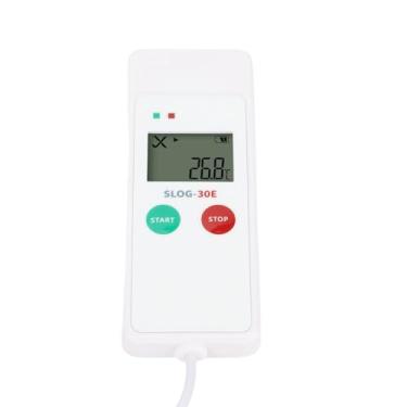 Imagem de Luocute Registrador de Dados de Temperatura USB, Display LCD Com Capacidade de Gravação de 35.000 Com Relatório PDF para Monitoramento de Refrigeradores, Transporte de Alimentos e