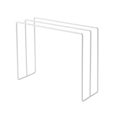 Imagem de Yosoo Rack de Secagem de Pano de Prato de Bancada de Cozinha, Suporte de Toalha Vertical Independente Com Hastes Suspensas de 3 Fileiras para Armazenamento de Pano de Prato (WHITE)