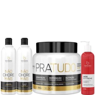 Imagem de Borabella Kit Não Chore 350ml + Pratudo 1kg + SOS 240ml