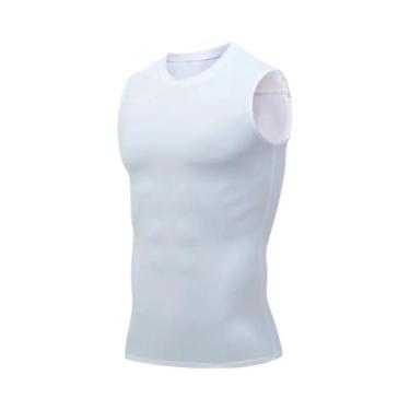 Imagem de Camiseta Regata Masculina De Compressão Para Exercícios E Fitness Conf