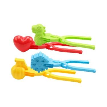 Imagem de Moldador De Bolas De Neve Em Forma De Coração E Pato Para Crianças E A