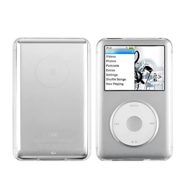 Imagem de Capa rígida protetora transparente para iPod Classic versão fina 6ª geração 80G/120G, 7ª geração nova 160 GB