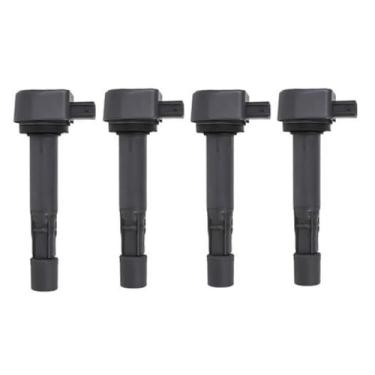 Imagem de Bobinas de Ignição para HONDA CIVIC e ACURA EL MDX 1.7-3.7L 30520-PGK-A01 30520-PVF-A01 - Jogo com 4 Bobinas de Ignição de Reposição