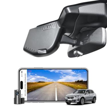 Imagem de Mangoal Câmera frontal 4K e traseira 1080p para BMW X5 Gen4 G05 F95 2024+ Facelift (modelo C), X5 M M60i sDrive40i xDrive40i, estilo OEM, vídeo UHD 2160P, WiFi e aplicativo, cartão de 128 GB