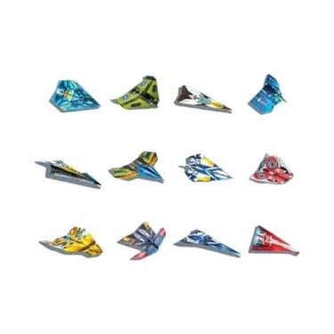 Imagem de Avião De Origami DIY Para Crianças 36 Peças Brinquedo Educacional Feit