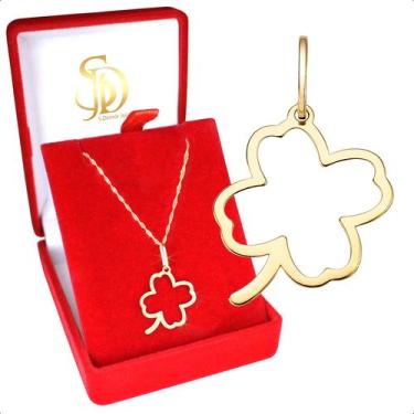 Imagem de Pingente Em Ouro 18k 750 Trevo - Sofistgold Joias