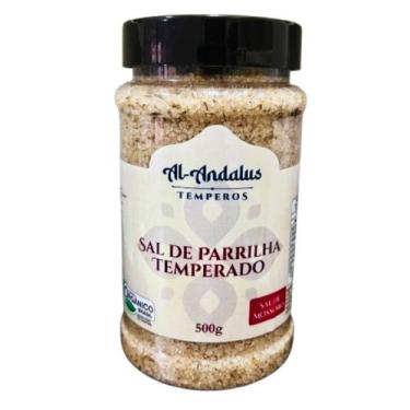Imagem de Sal de Parrilha Temperado - Pote Pet - 500g - Al-Andalus
