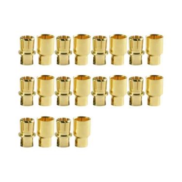 Imagem de Conectores RC Banhados a Ouro 5-8mm Macho Fêmea Adaptador Plugue Banan