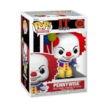 Imagem de Funko Pop! Movies: IT Pennywise (1990) - Boneco de vinil colecionador - Ideia de presente - Mercadoria oficial - Brinquedos para crianças e adultos - Fãs de terror - Boneco modelo para colecionadores