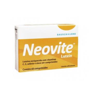 Imagem de Suplemento Neovite Lutein 60cpr - Bausch Lomb