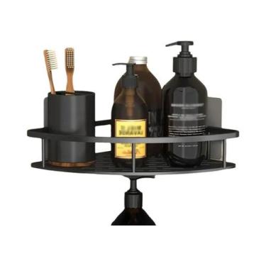 Imagem de Prateleira De Armazenamento Para Chuveiro De Canto, Montagem Na Parede