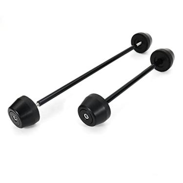 Imagem de Xitomer Sliders de eixo dianteiro traseiro compatíveis com CB750 Hornet 2023-2025 Protetor de colisão dianteiro traseiro dianteiro e traseiro, protetor de colisão Sliders de eixo dianteiro traseiro