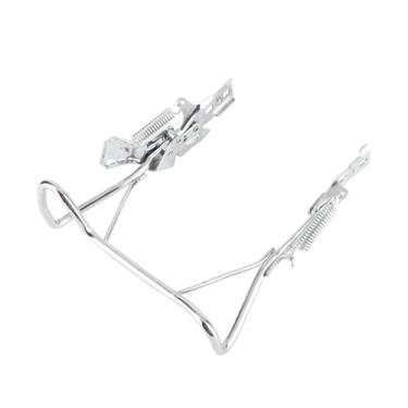 Imagem de SPYMINNPOO Suporte de Perna Dupla para Estacionamento de Bicicleta, Suporte Estável para Bicicleta Elétrica, Pneus de 14 Polegadas, Aço Inoxidável (S)