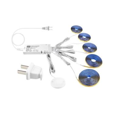 Imagem de Fita LED COB De Madeira Penetrável Branca Quente Neutra 320 LEDs/m Com