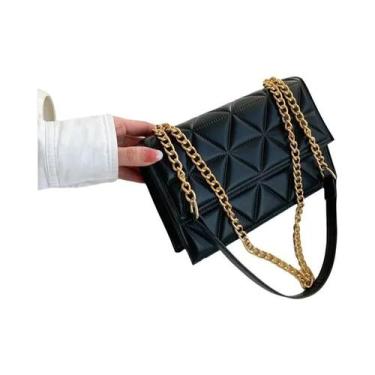Imagem de Bolsa Transversal De Couro PU Xadrez Feminina De Verão, Bolsa De Ombro