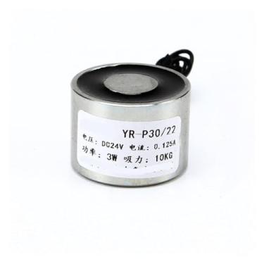 Imagem de YR-P30/22 DC Ventosa Eletroímã Sucção 15KG Elevação Ventosa DC12V24V/AC220V