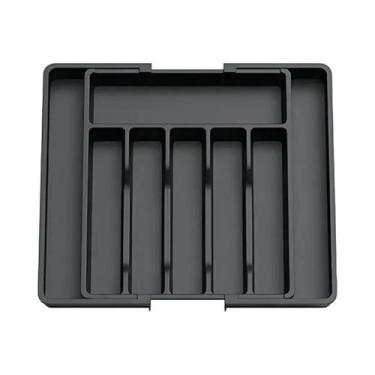 Imagem de Organizador De Talheres Expansível E Ajustável Para Gaveta De Cozinha,