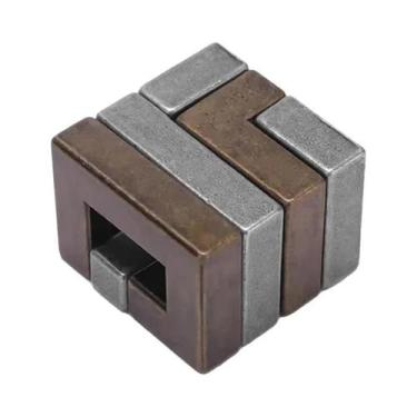 Imagem de Quebra-Cabeça De Metal Para Adultos E Crianças, Desafio De Lógica Inte