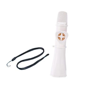 Imagem de Dynwave Kazoo Flauta Profissional para Adultos e Crianças, Instrumento Musical Leve e Compacto, Fácil de Tocar, Ideal para Piano, Teclado Canto, Branco