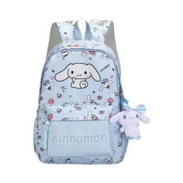 Imagem de Mochila Escolar De Desenho Animado Hello Kitty Kuromi Cinnamoroll Para