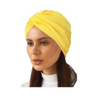 Imagem de Touca Hijab Muçulmana De Cor Sólida E Elástica Para Mulheres, Lenço De