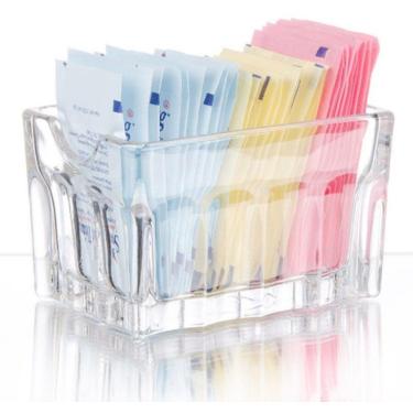 Imagem de Porta Sache de Vidro Lyor Açúcar Adoçante Sal