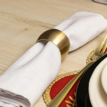 Imagem de Anel De Guardanapo Copa E Cia 4 Peças Brigite