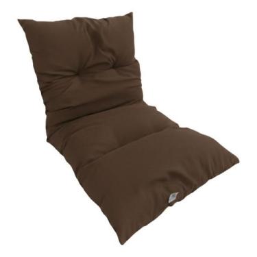 Imagem de Colchonete Almofada Espreguiçadeira Futon 120x60 Cm Cadeira Sofá Palle