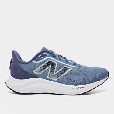 Imagem de Tênis New Balance Fresh Foam Arishi V'4 Masculino, Marinho, Azul, 38