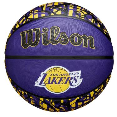 Imagem de Bola de Basquete Wilson NBA Team Graffiti LA LAKERS #7-Unissex