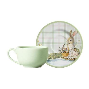 Imagem de Jogo de xícara de cha betania c/pires 6 und alleanza - ALLEANZA CERAMI