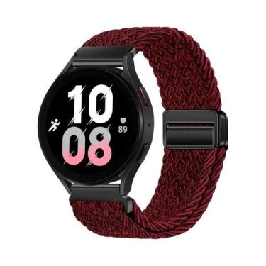 Imagem de Pulseira De Nylon Trançada De 22mm Com Fecho Magnético Para OnePlus Op