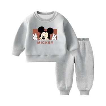 Imagem de Conjuntos De Moletom Casuais Para Meninos Primavera/Outono, Hoodie Com