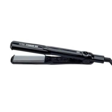 Imagem de Chapinha de Cabelo Kiss New York Red Pro Titanium 460F FIP100BR Preta 