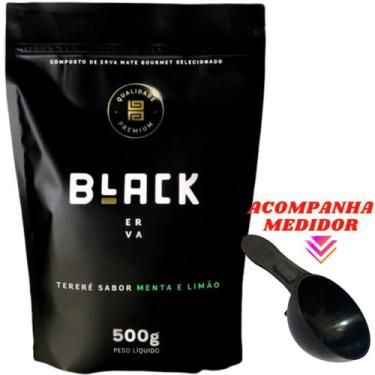 Imagem de Erva Mate Tereré 500g Black Erva Chá de Qualidade Premium Erva Mate Go
