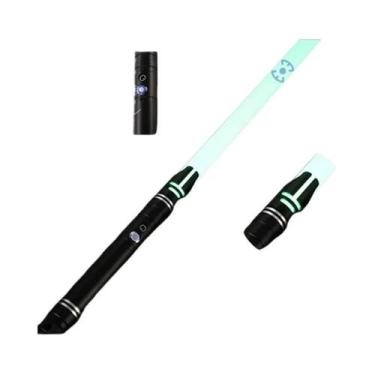 Imagem de Espada Laser De Metal RGB Com 15 Cores, Efeitos Sonoros, Brinquedo Jed