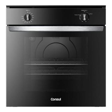 Imagem de Forno A Gas Embutir 78l Preto 220v Grill Cook - Consul 220v Preto